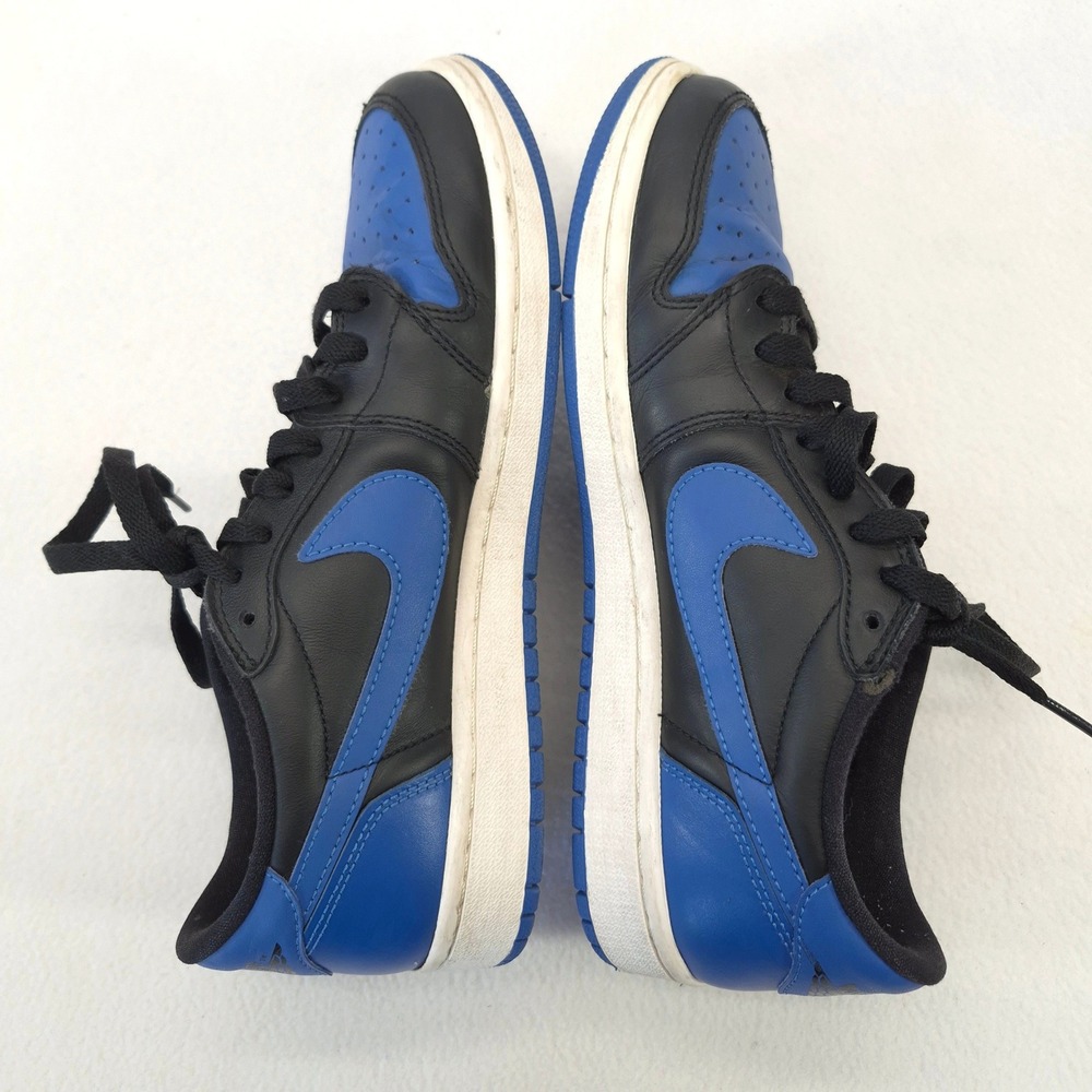 Nike Air Jordan 1 Retro Low OG Royal 705329-004 Black Blue Size 7.5